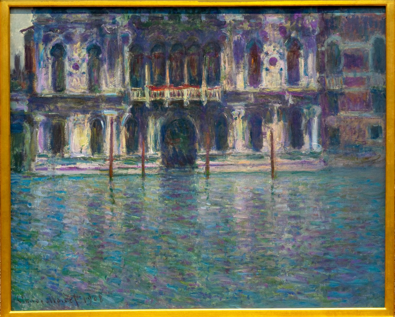 Palazzo Contarini af Claude Monet