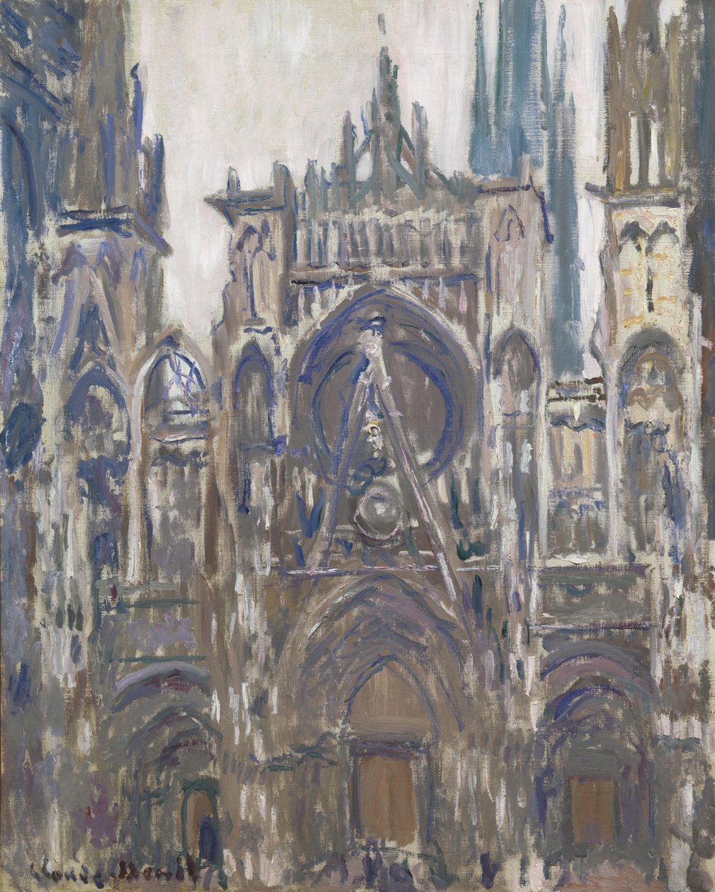 Rouen-katedralen, 1892 af Claude Monet