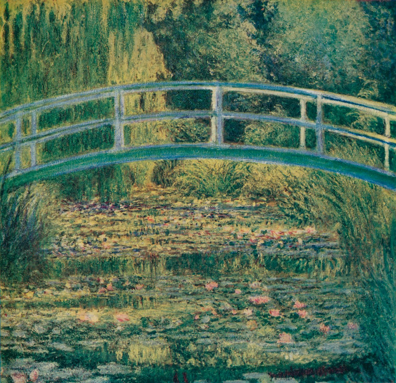 Åkandedammen, 1899 af Claude Monet