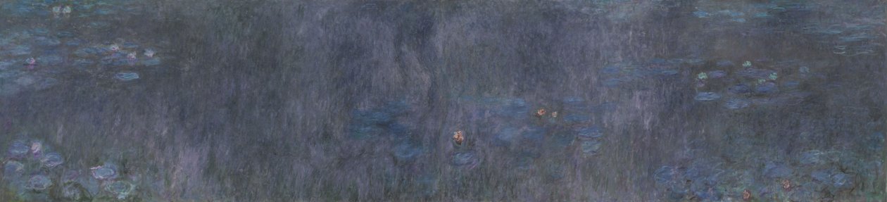 Åkanderne - Trærefleksioner, 1914-1926 af Claude Monet