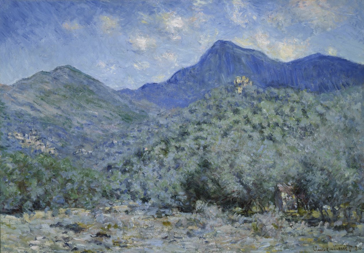 Good Valley, nær Bordighera af Claude Monet
