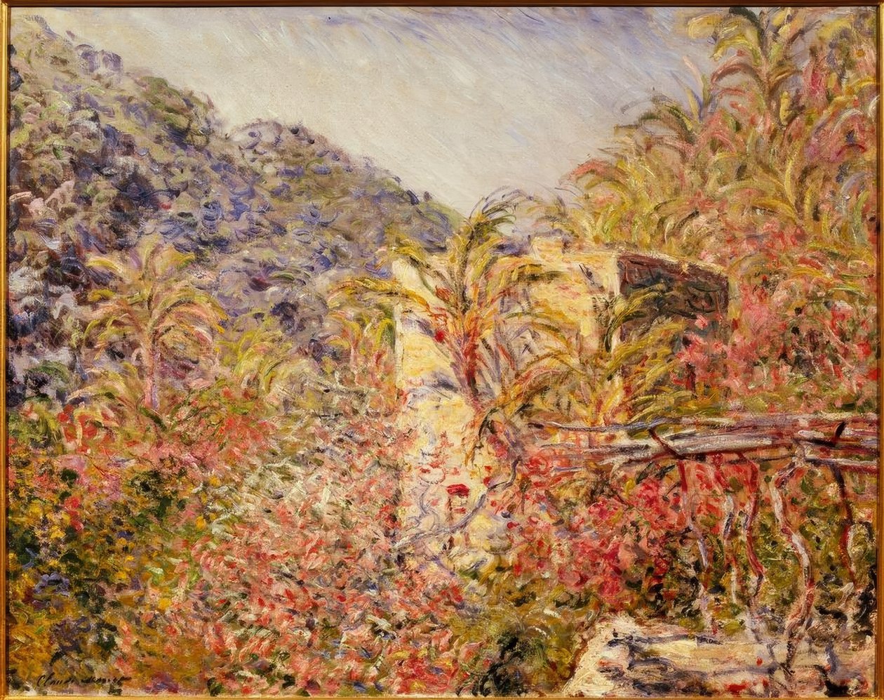 Sasso-dalen, soleffekt af Claude Monet