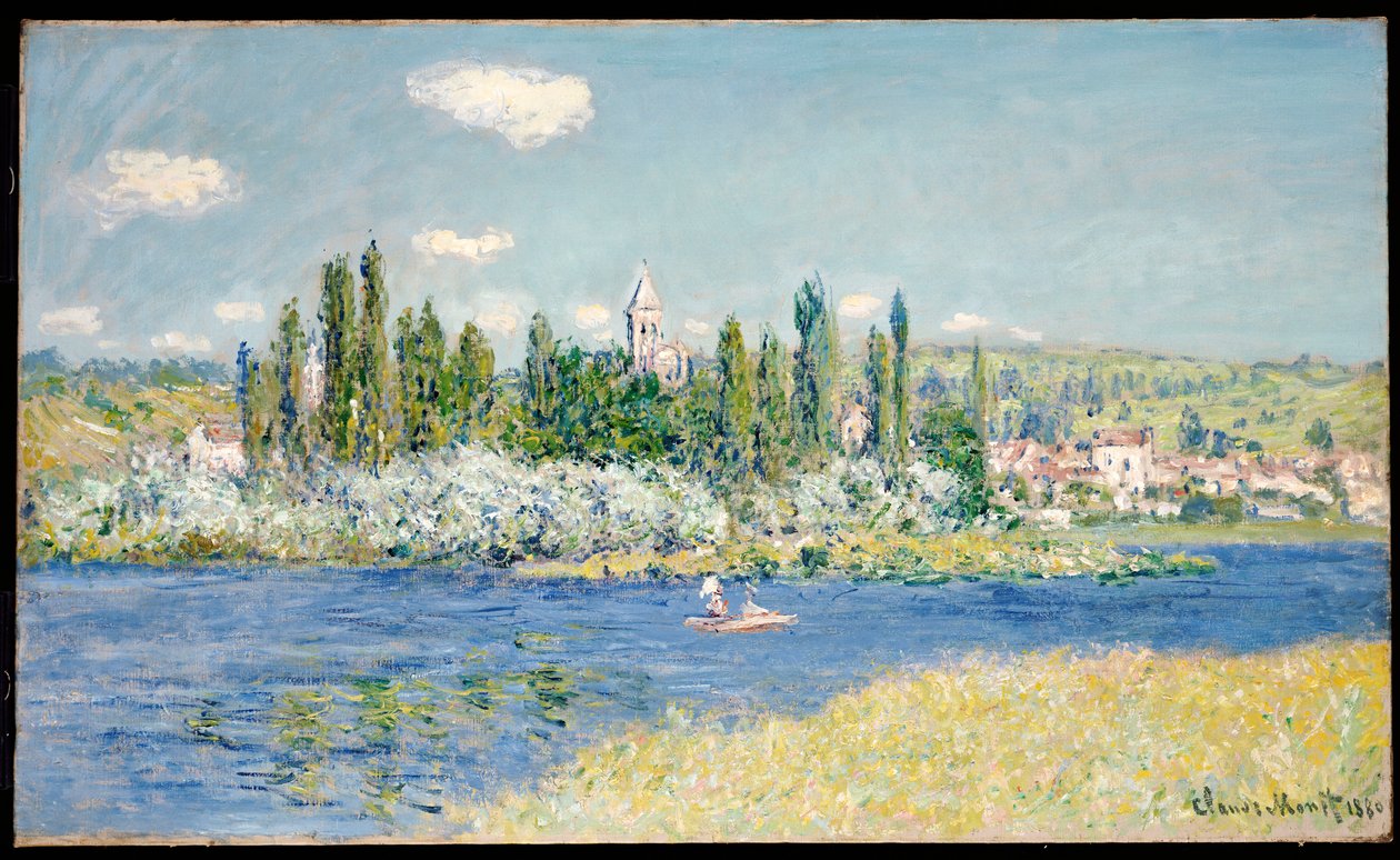 Vetheuil, 1880 af Claude Monet