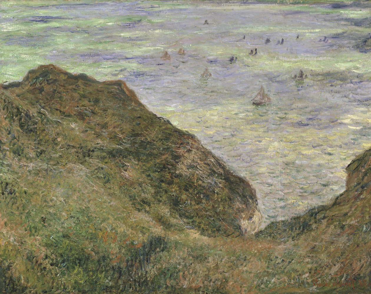 Udsigt over havet, 1882 af Claude Monet