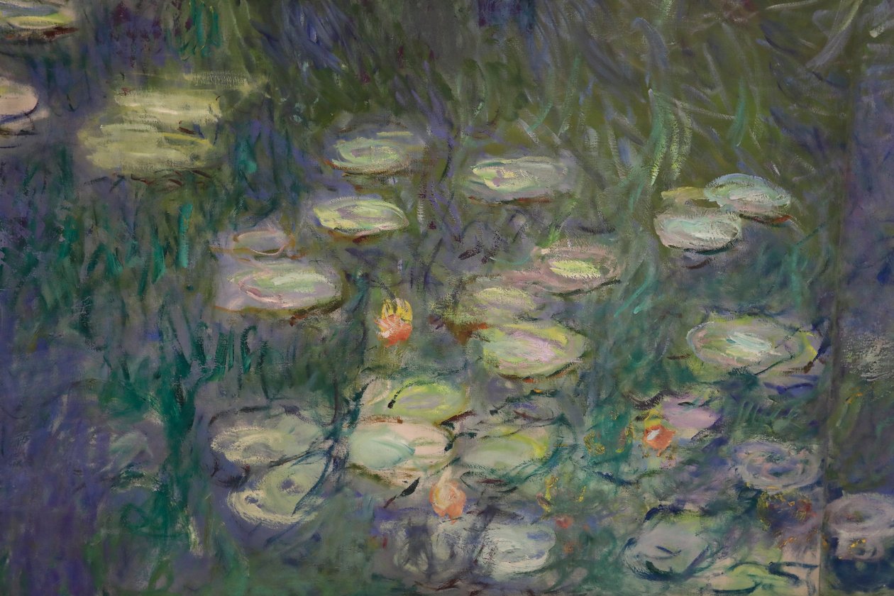 Åkander (olie på lærred) af Claude Monet