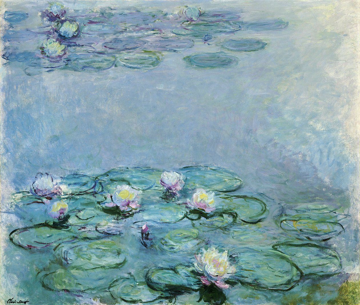 Vandliljer af Claude Monet
