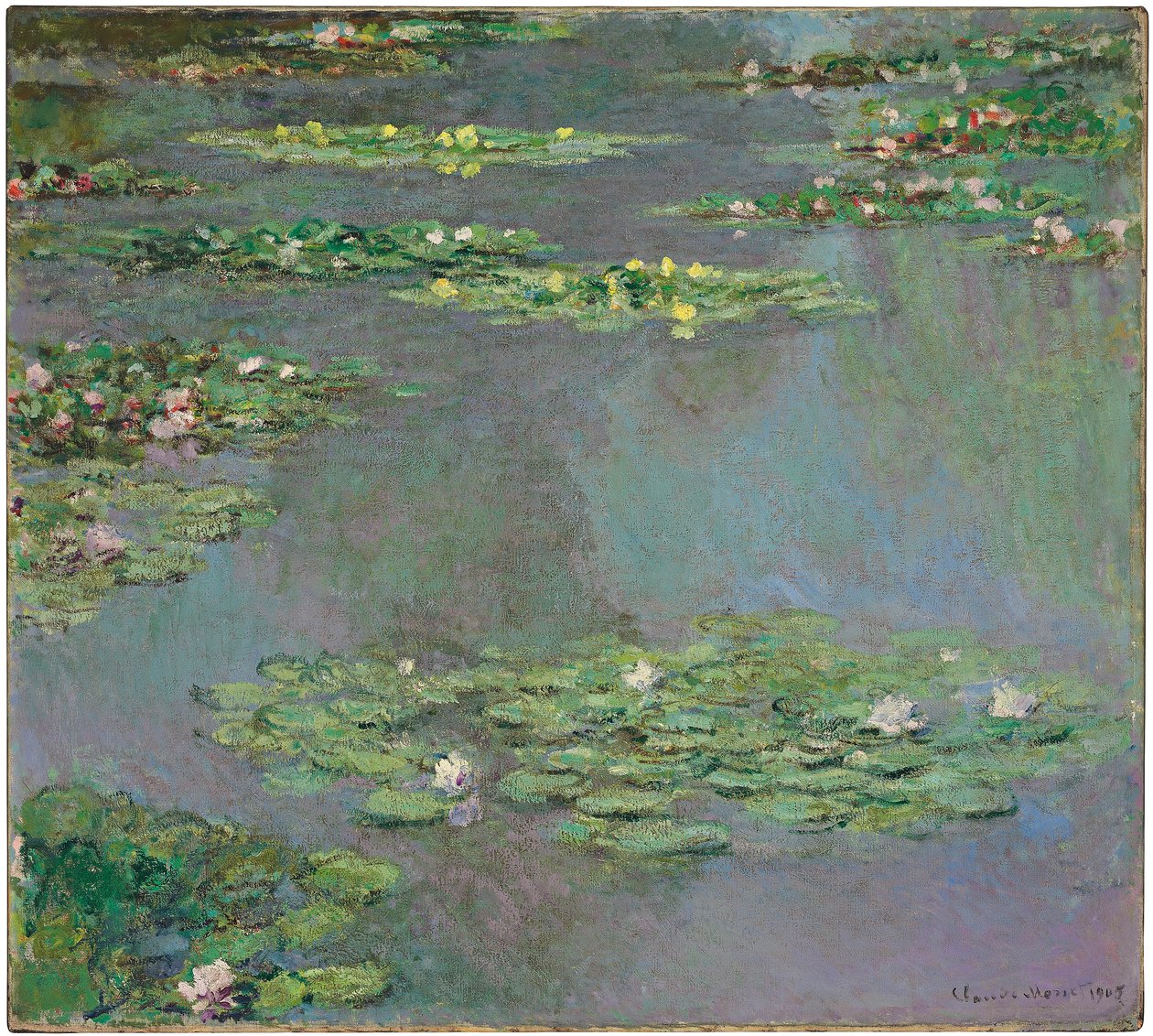 Åkander, 1905 af Claude Monet