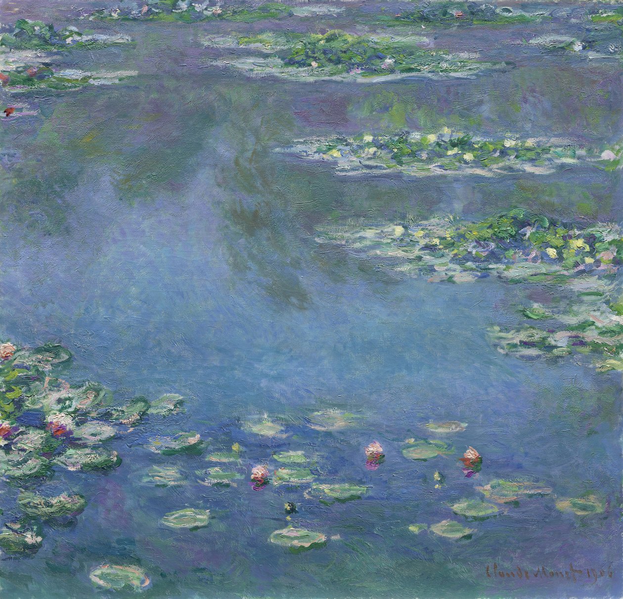 Åkander, 1906 af Claude Monet