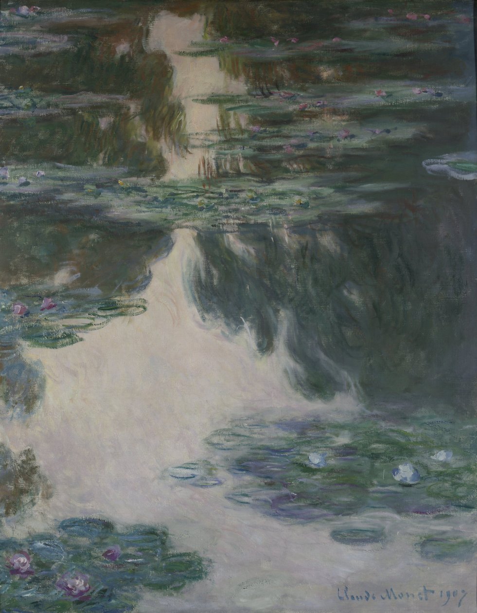 Åkander, 1907 af Claude Monet