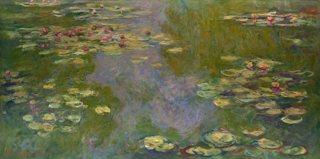 Åkander, 1919 af Claude Monet