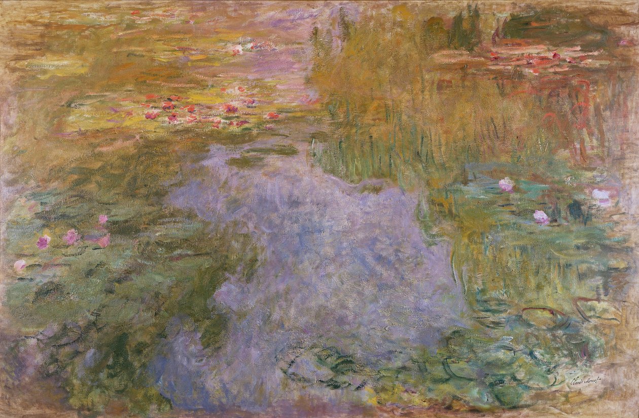 Åkander, 1919 af Claude Monet