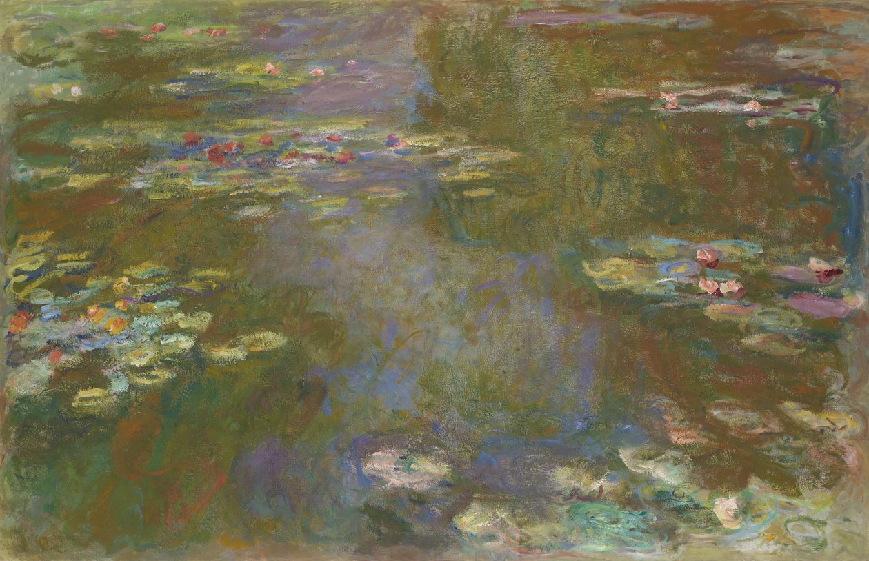 Åkandedam af Claude Monet