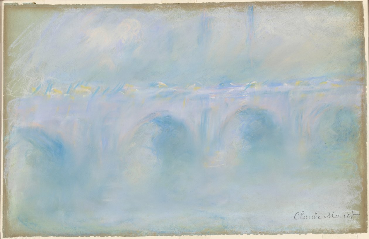 Waterloo Bridge af Claude Monet