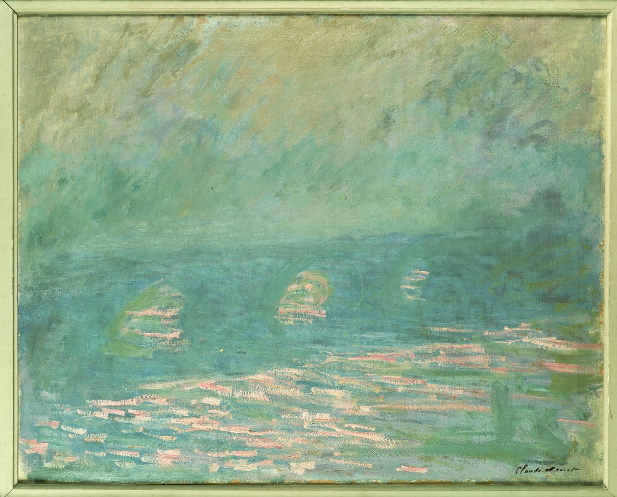 Waterloo Bridge af Claude Monet