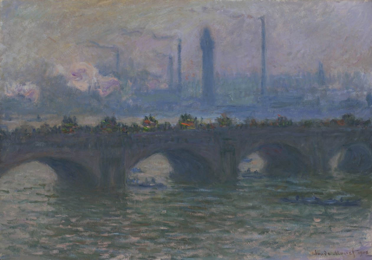 Waterloo Bridge, 1903 af Claude Monet