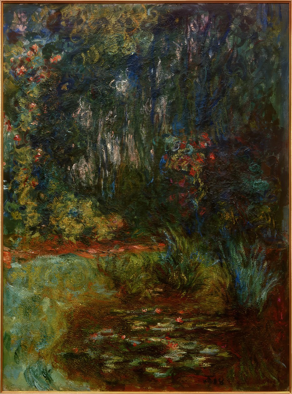 Vinkel af vandliljebassinet, 1918 af Claude Monet
