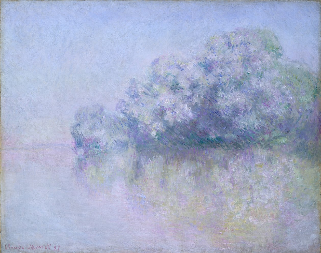 Nettle Island nær Vernon, 1897 af Claude Monet