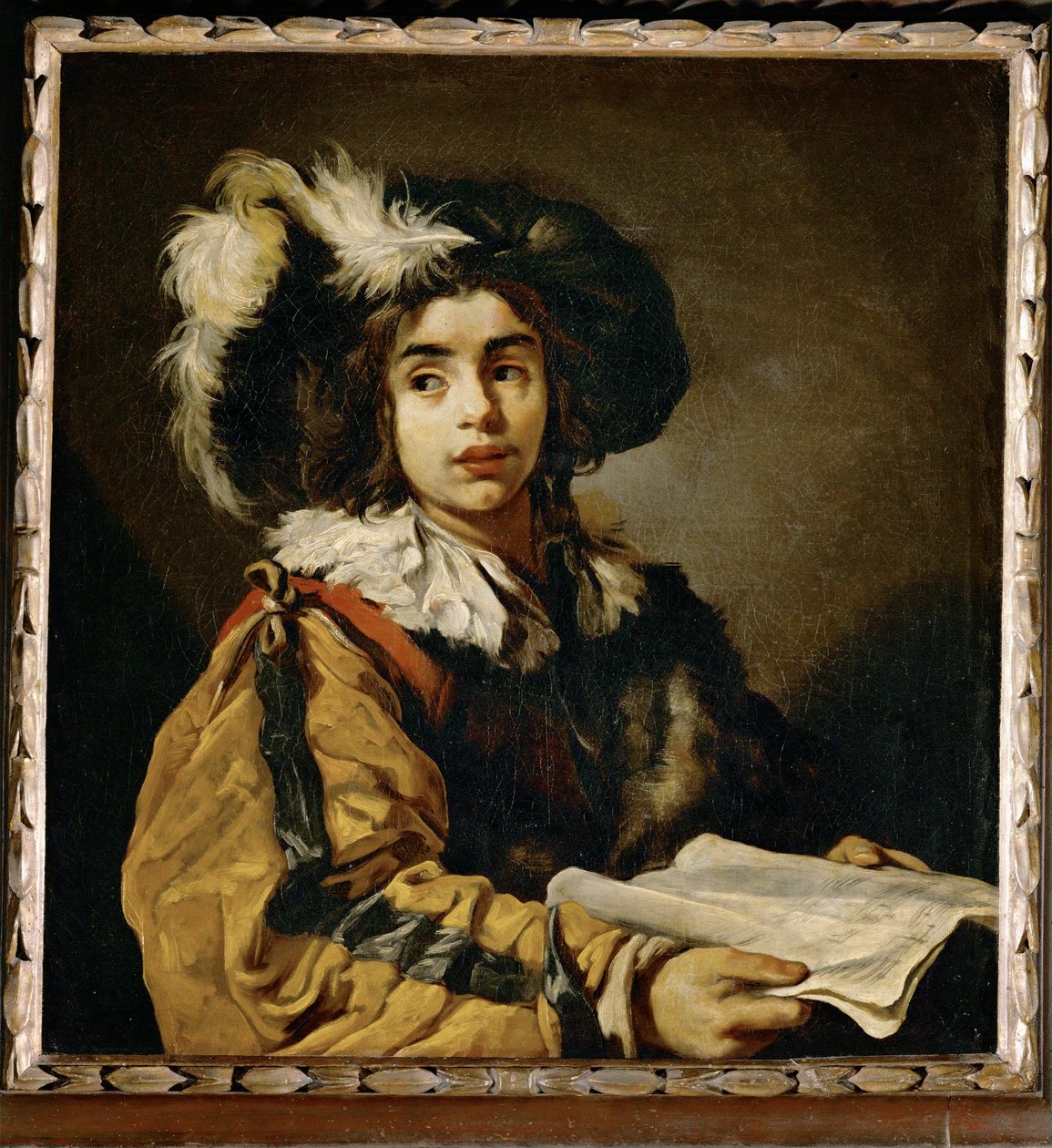 Le jeune chanteur - Den unge sanger ... af Claude Vignon