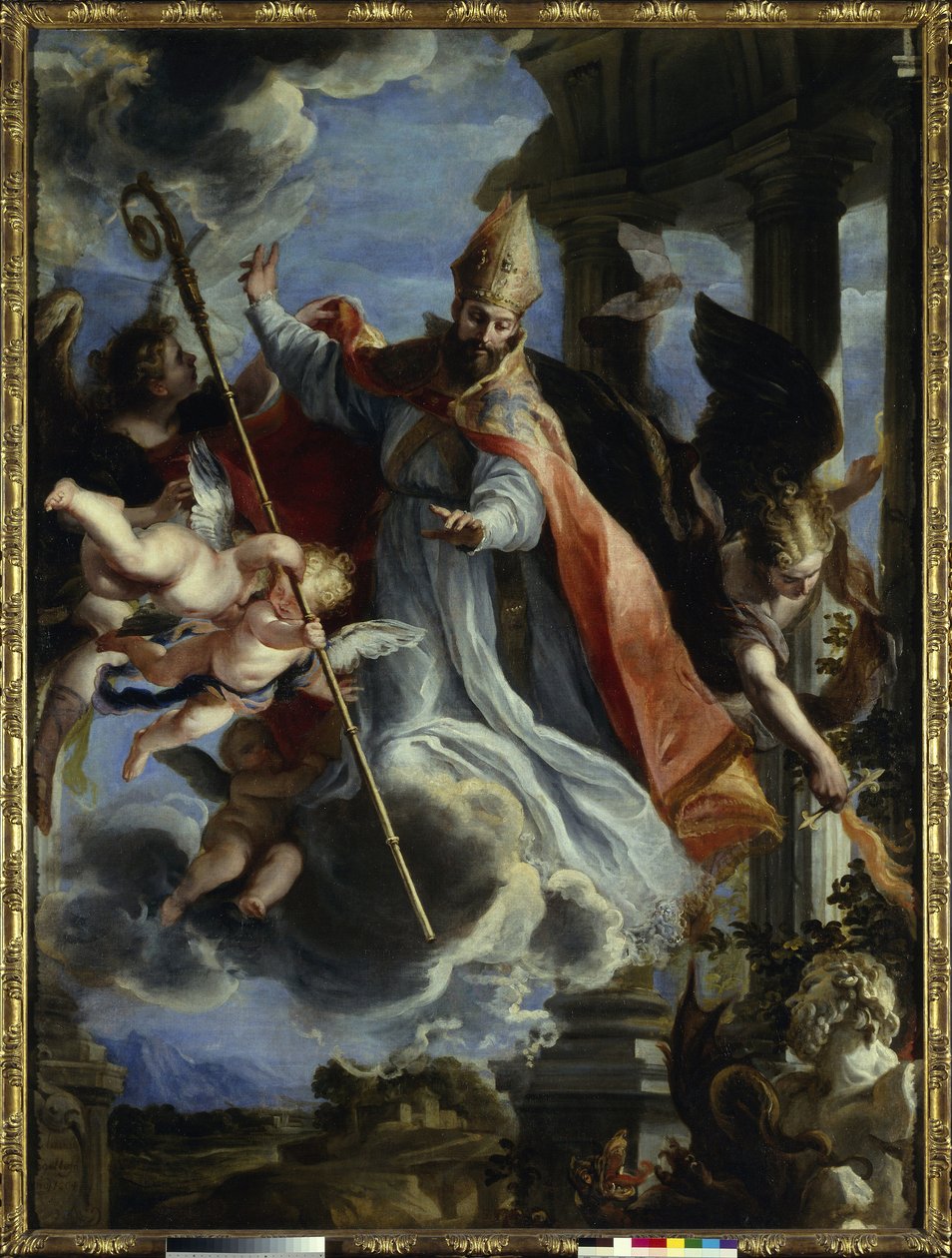 Sankt Augustins triumf af Claudio Coello