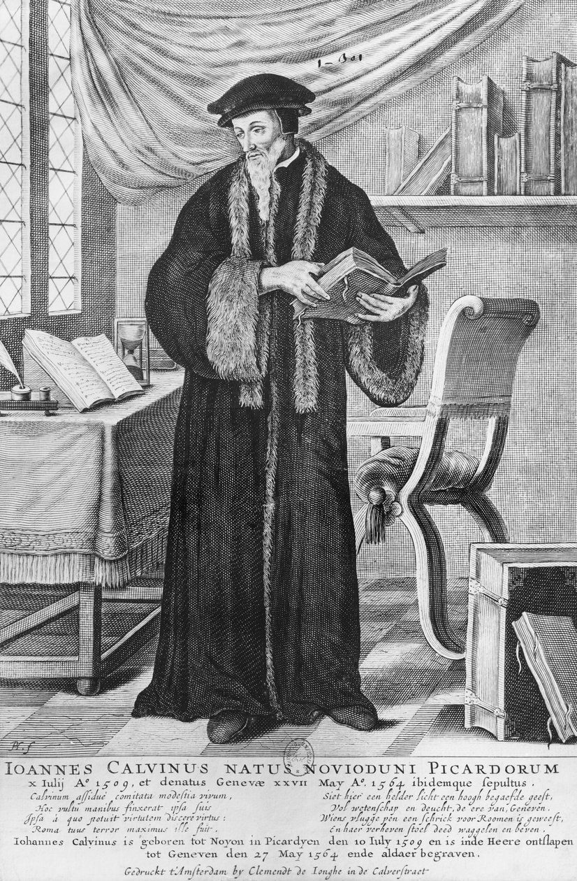 John Calvin af Clement de Jonghe