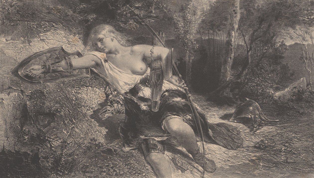 Clorinde, 1847. af Célestin Nanteuil
