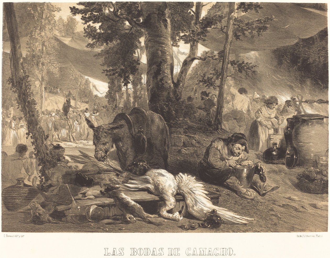 Camachos bryllupper af Célestin Nanteuil