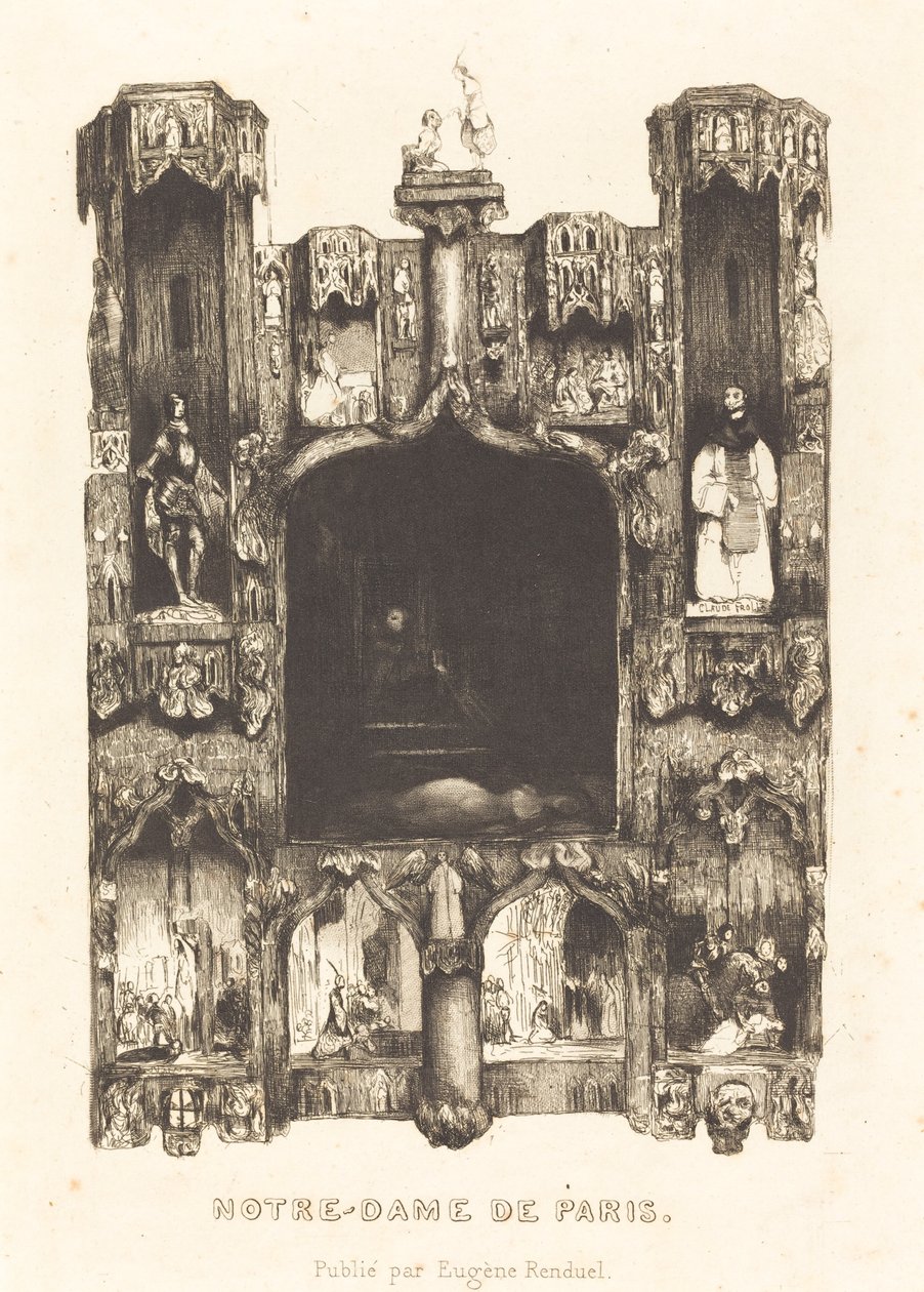 Notre Dame af Paris af Célestin Nanteuil