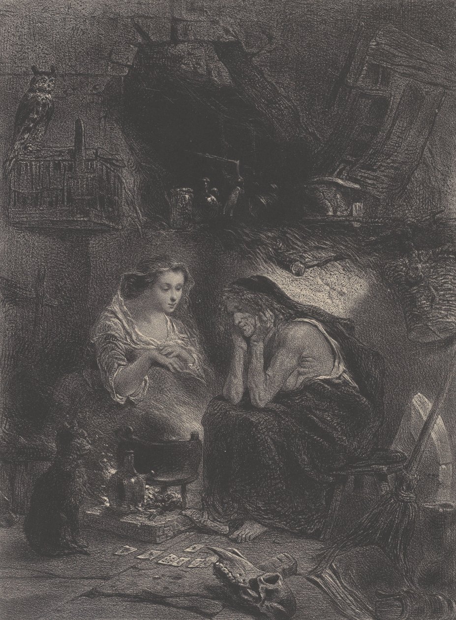 The Potion, 1860. af Célestin Nanteuil