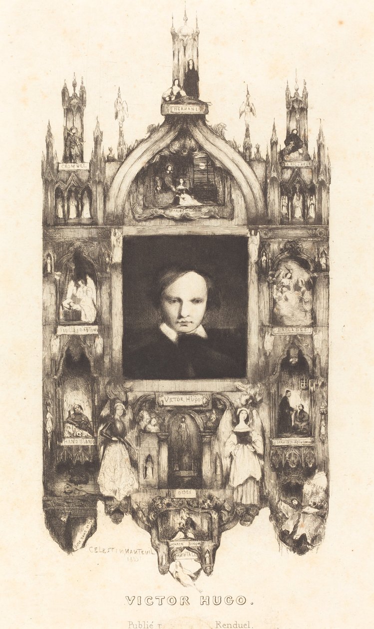 Victor Hugo af Célestin Nanteuil