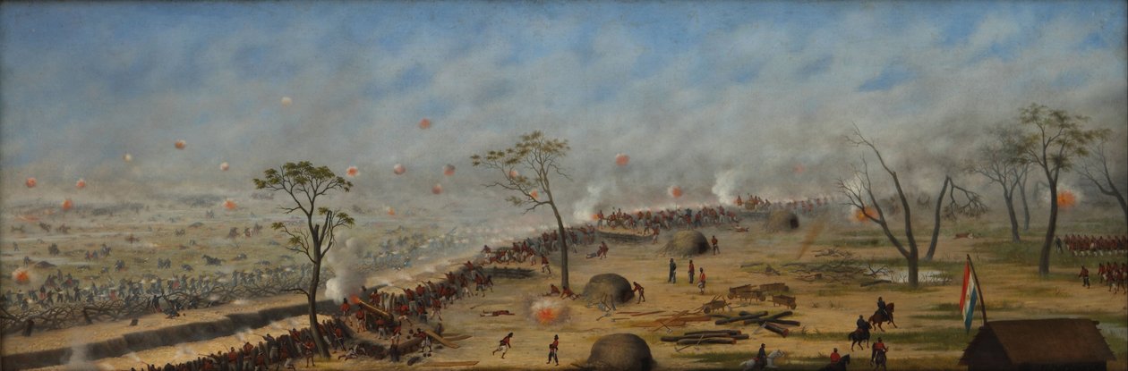 Curupaytí -grøft af Candido Lopez