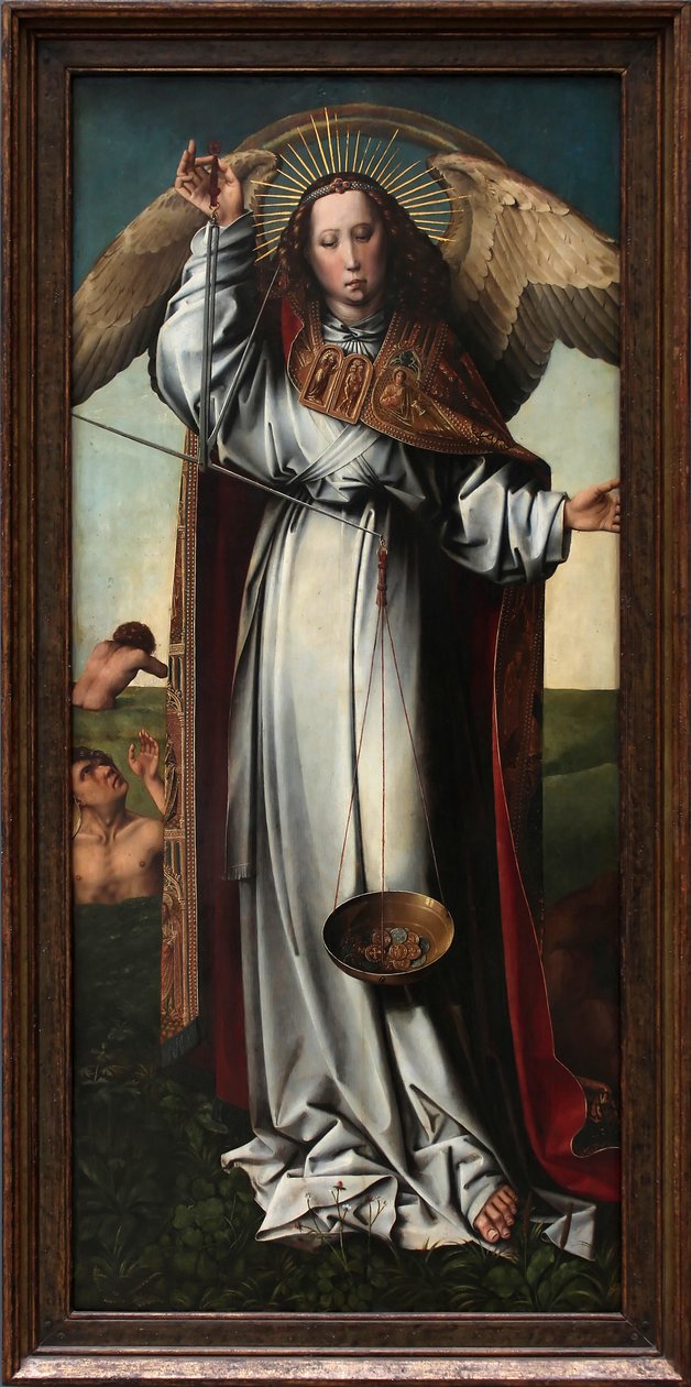 Ærkeenglen Saint Michael af Colijn de Coter