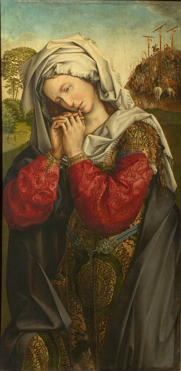 Den sørgende Maria Magdalene, ca. 1500. af Colijn de Coter