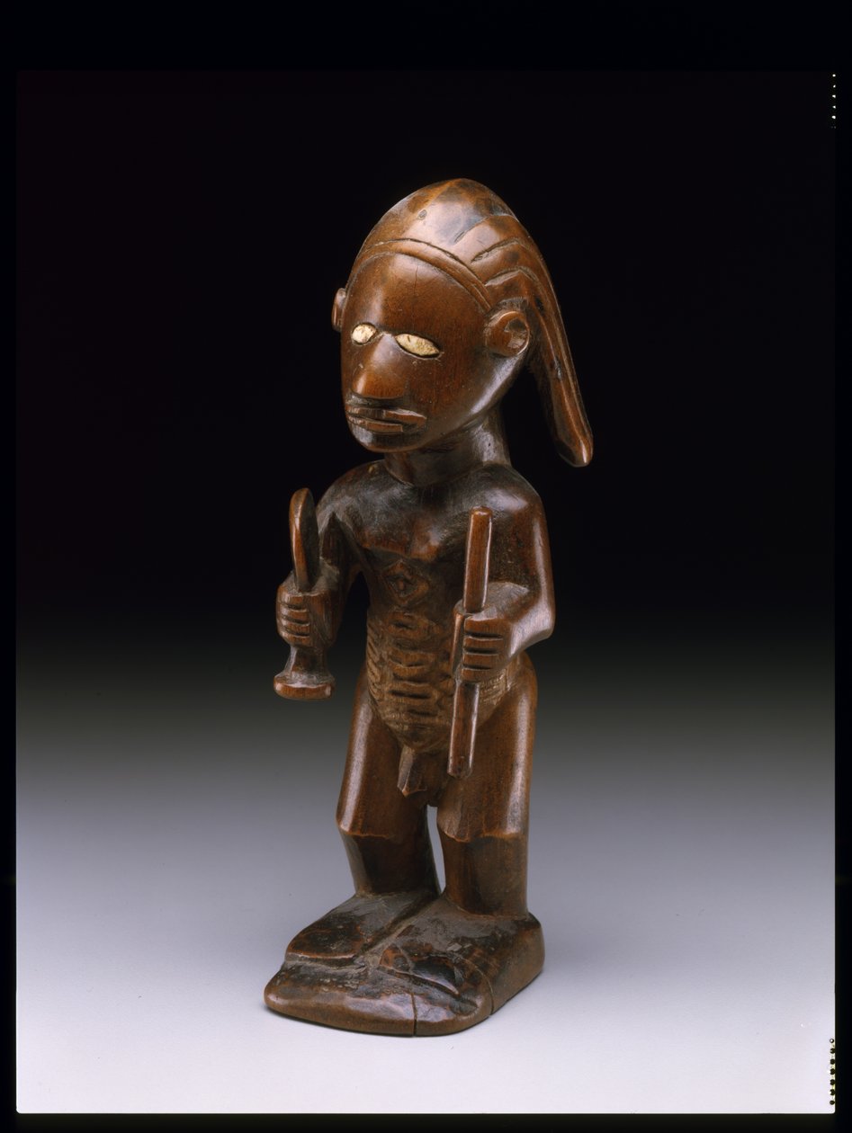 Stående mandsfigur, Bembe-folk af Congolese Congolese