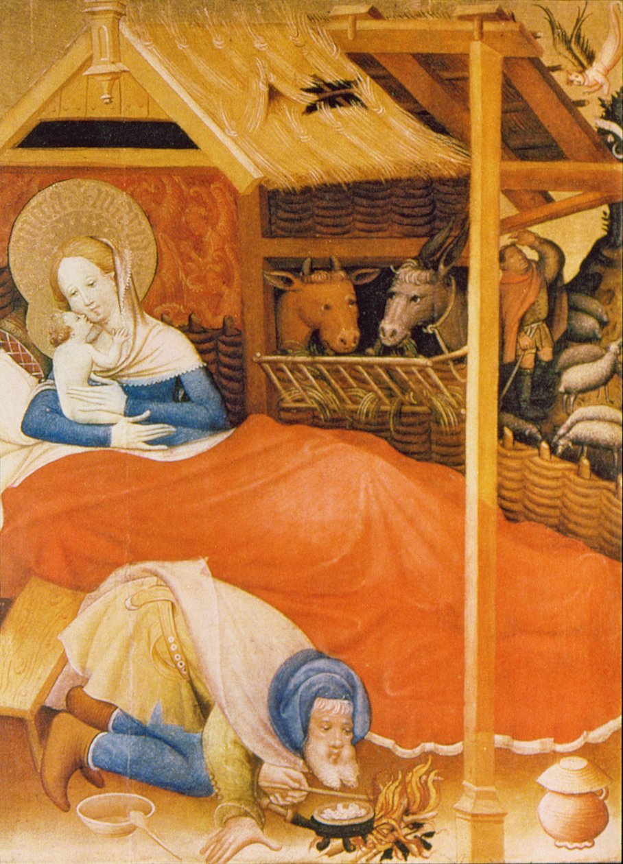 Kristi fødsel, 1404 af Conrad von Soest