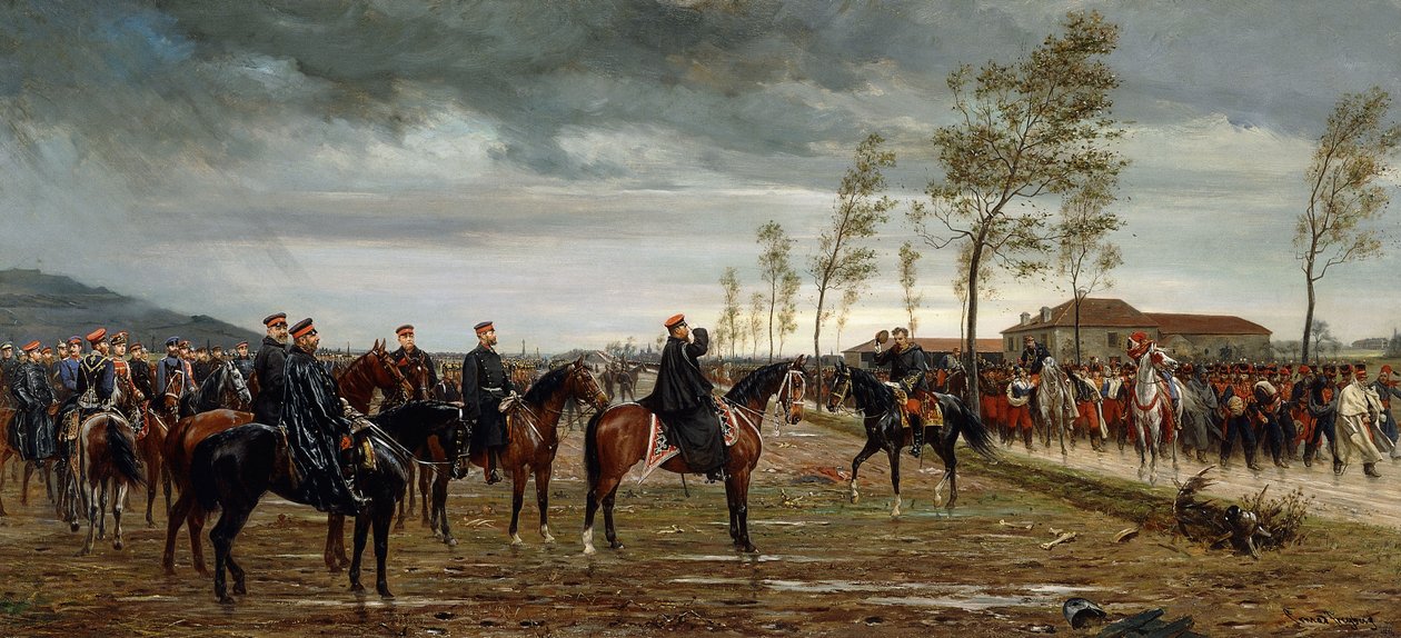 Overgivelse af Metz, 1876 af Conrad Freyberg
