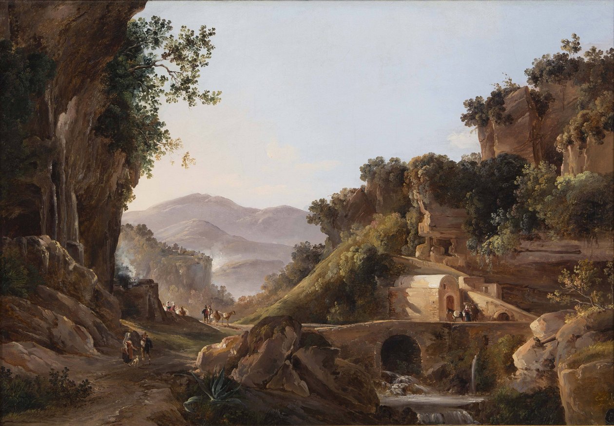 Cava de Tirreni, 1857. af Consalvo Carelli