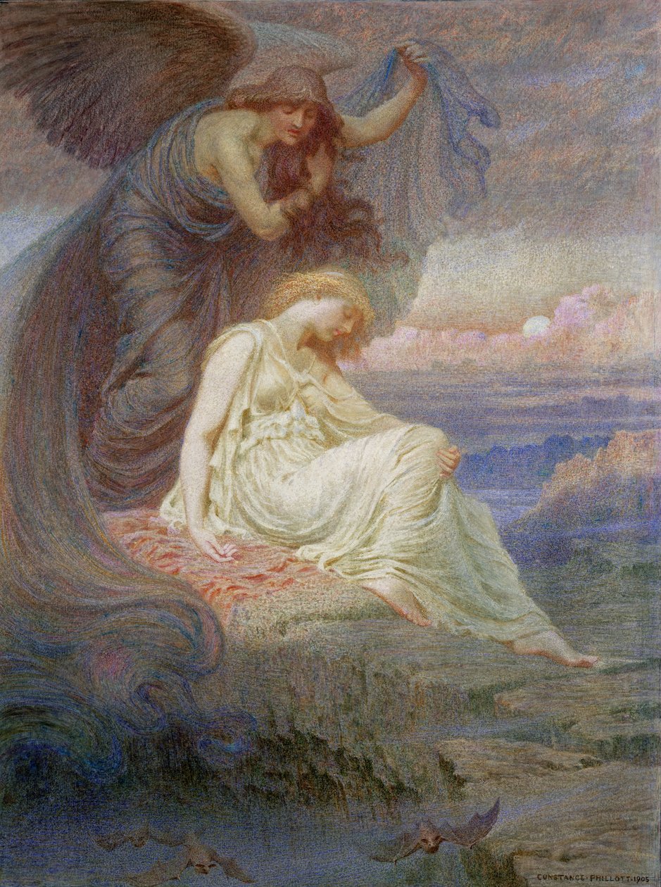 Nattens ånd, 1905 af Constance Phillott