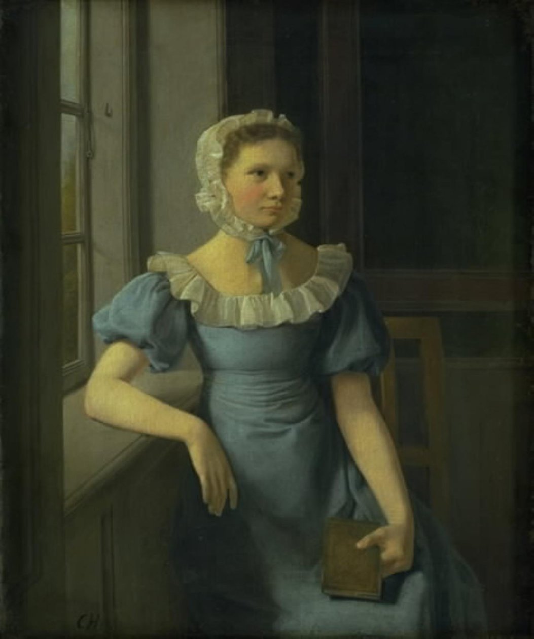 Kunstnerens ældste Søster af Constantin Hansen