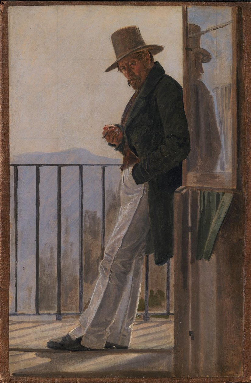 Maleren Ditlev Blunck af Constantin Hansen