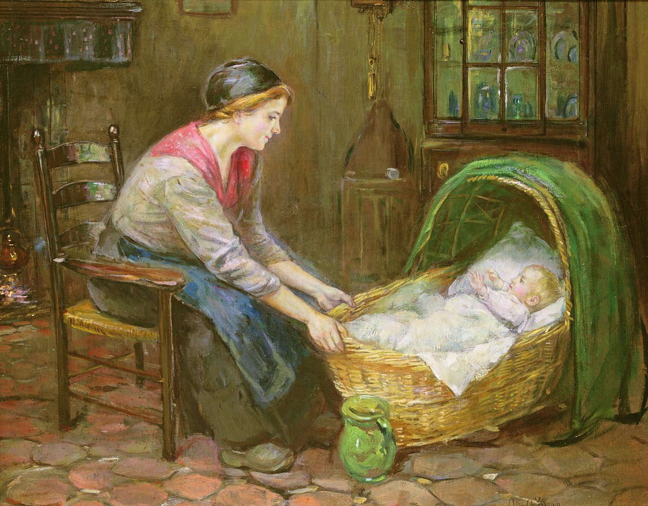 Mor og barn af Cornelis C. Zwaan