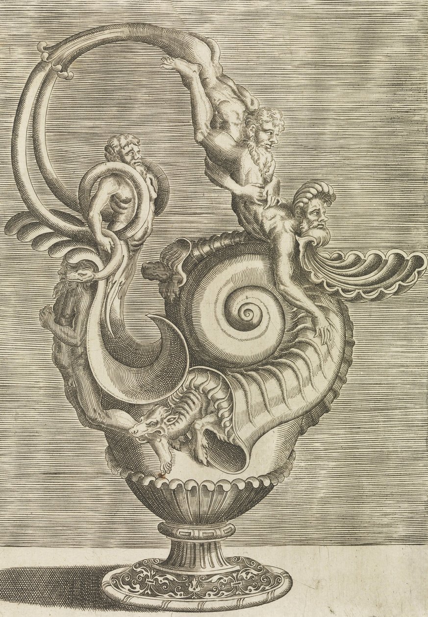 Ewer med håndtag af Cornelis Floris Ii