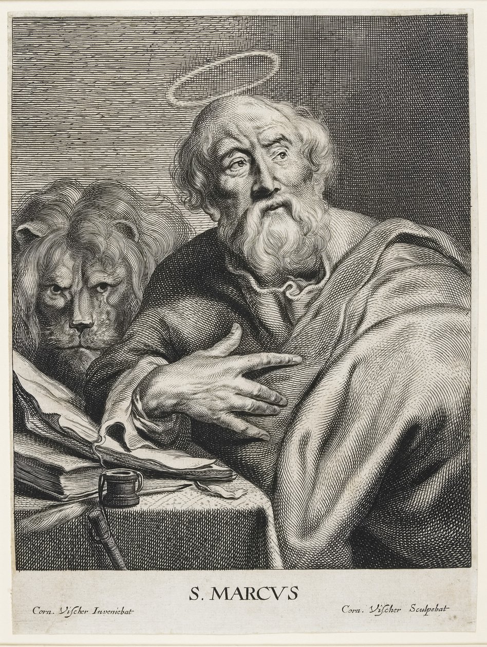 St. Mark af Cornelis Visscher