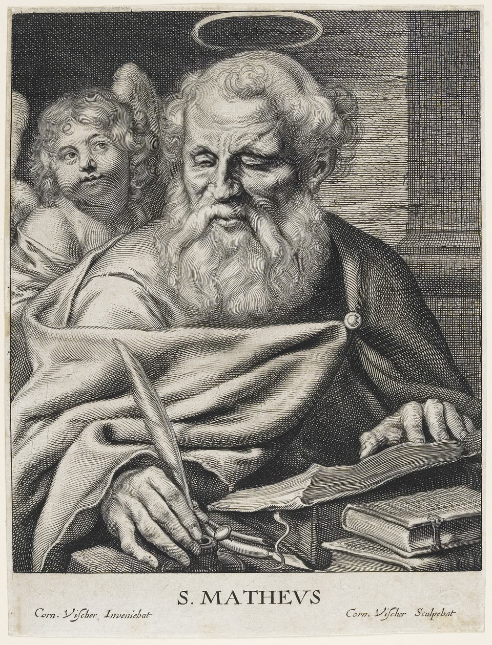 St. Matthew af Cornelis Visscher