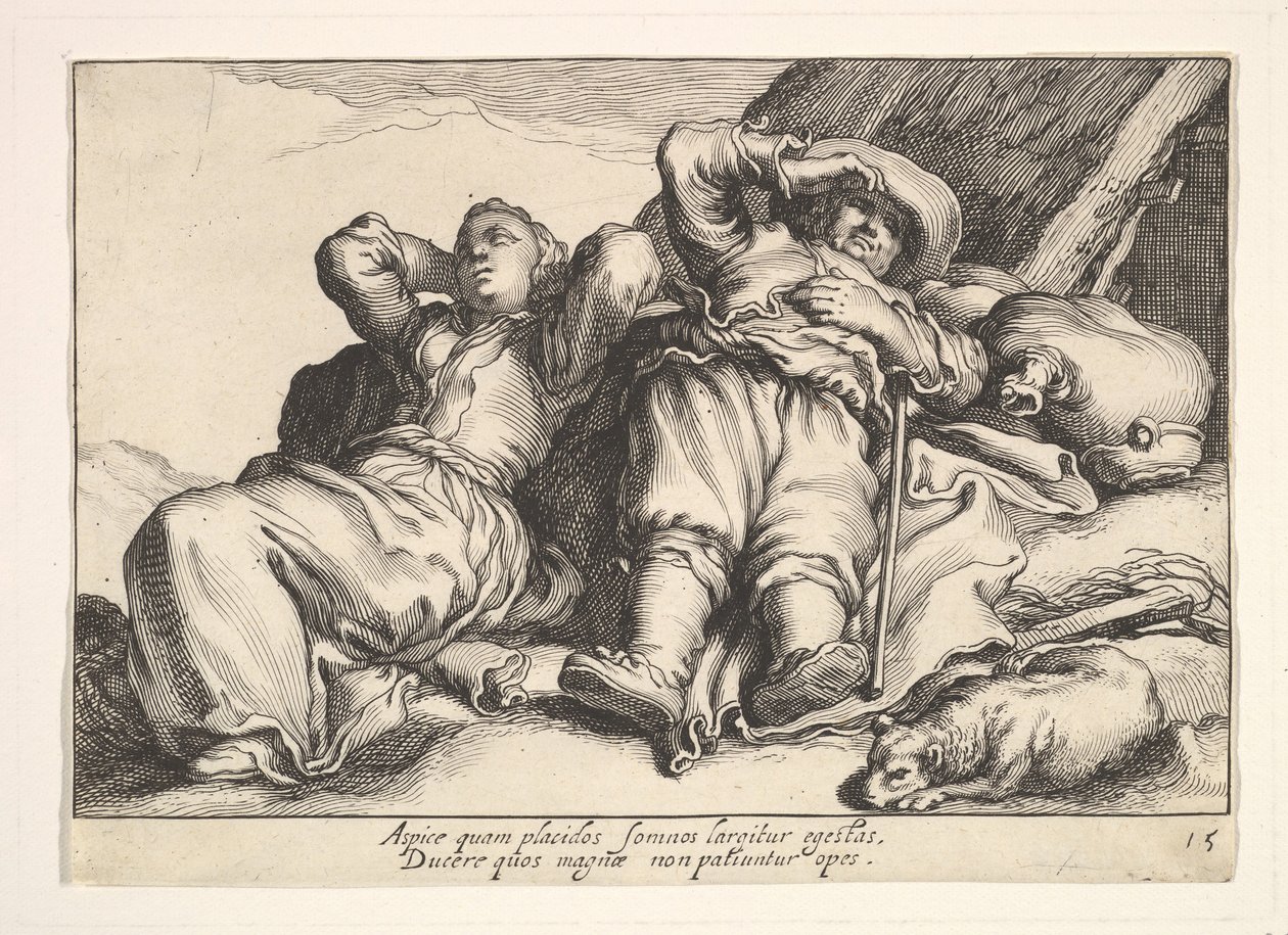 Besættelsens glæder. af Cornelis Bloemaert
