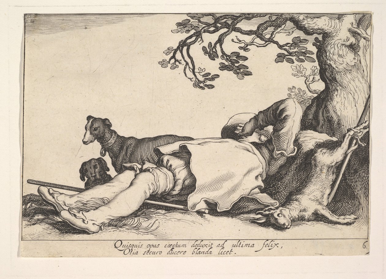 Besættelsens glæder. af Cornelis Bloemaert