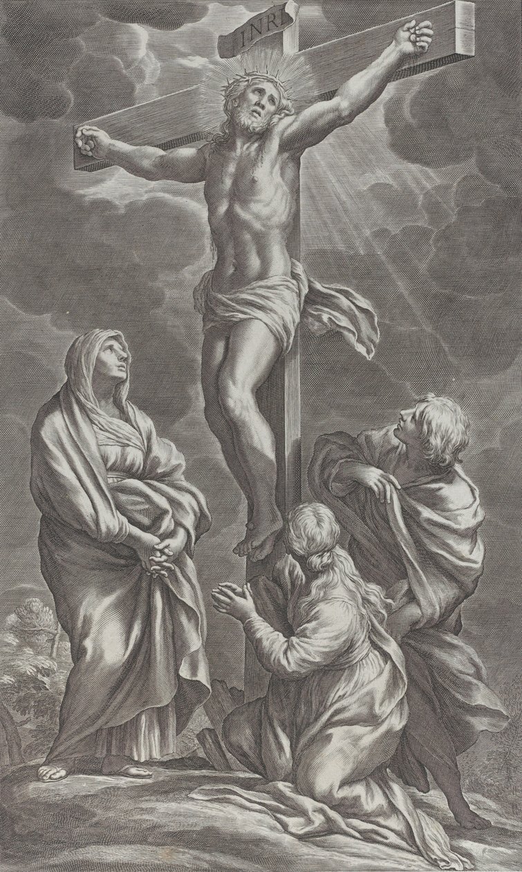 Korsfæstelsen, 1662. af Cornelis Bloemaert