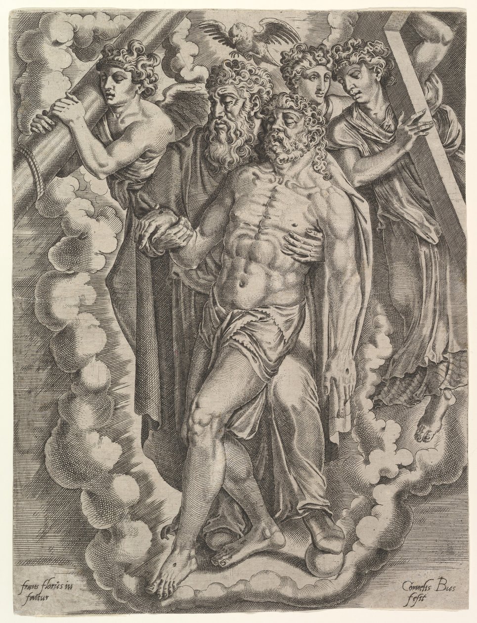 Treenigheden. af Cornelis Bos