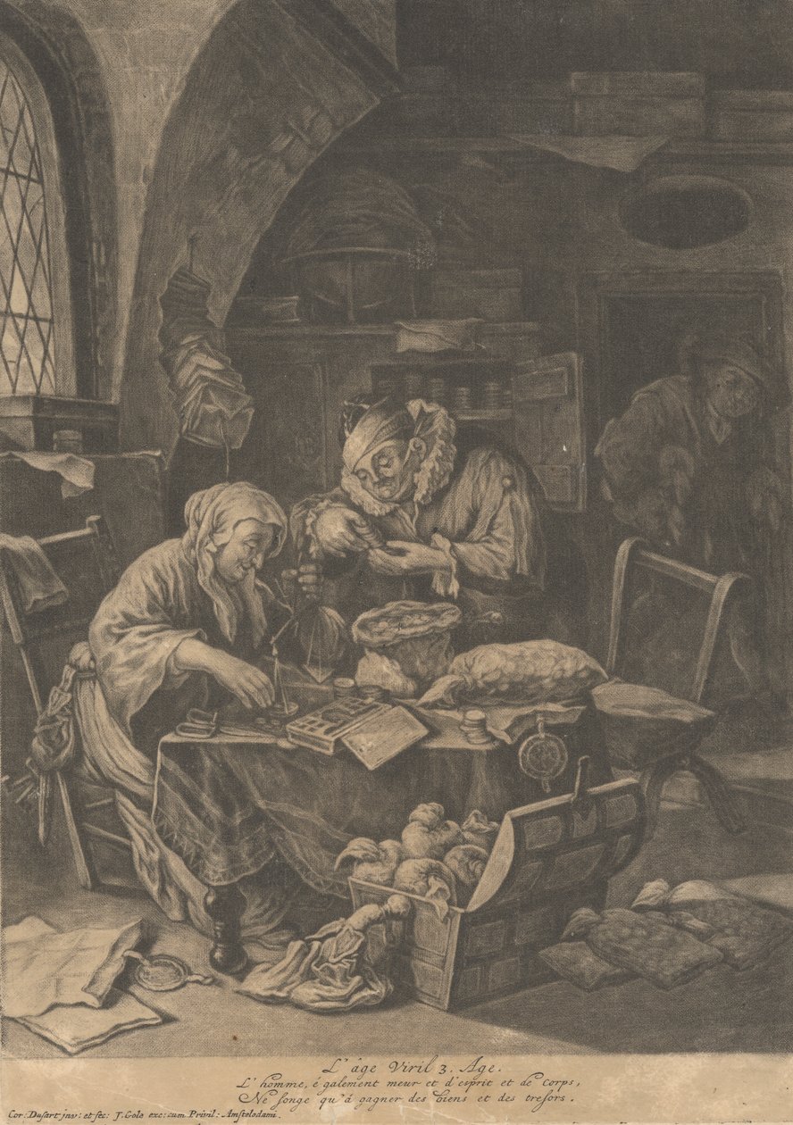 Viril alder af Cornelis Dusart