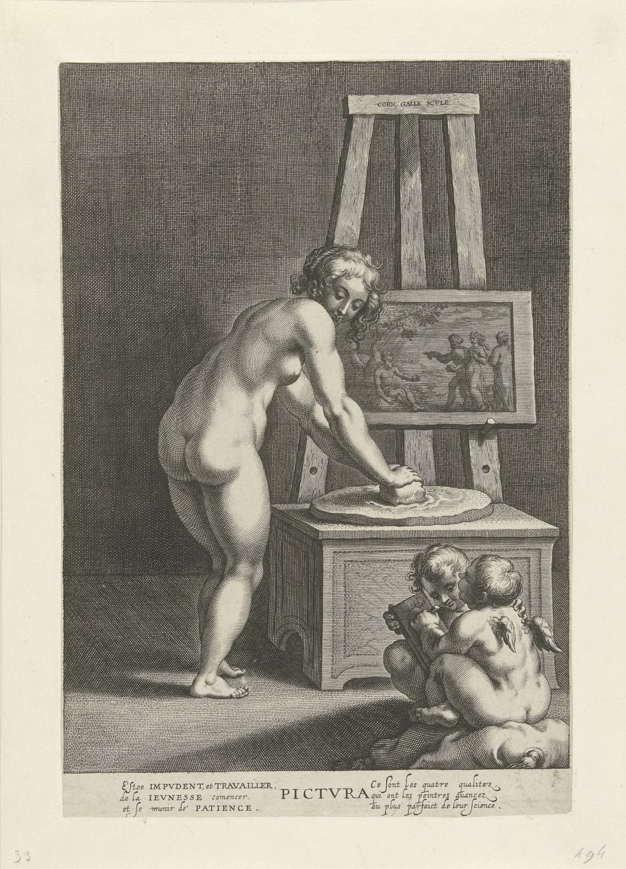 Pictura (maleriet) af Cornelis Galle (I)