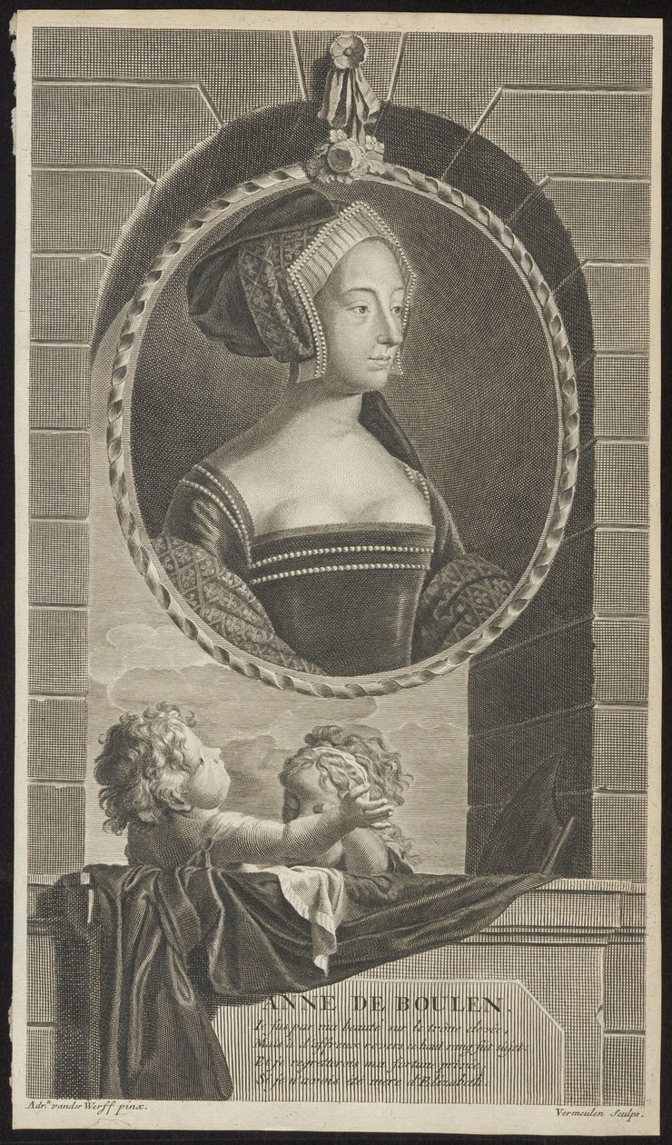 Anne Boleyn, 1697 af Cornelis Martinus Vermeulen